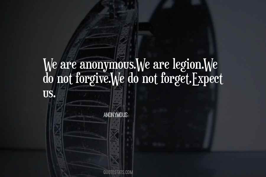 Anonymous Legion Quotes #1680694