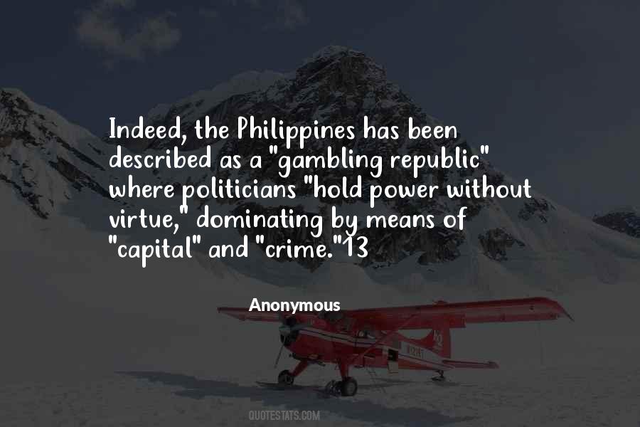 Anonymous Philippines Quotes #1560820