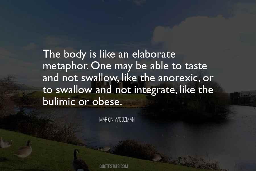 Anorexic And Bulimic Quotes #1296348