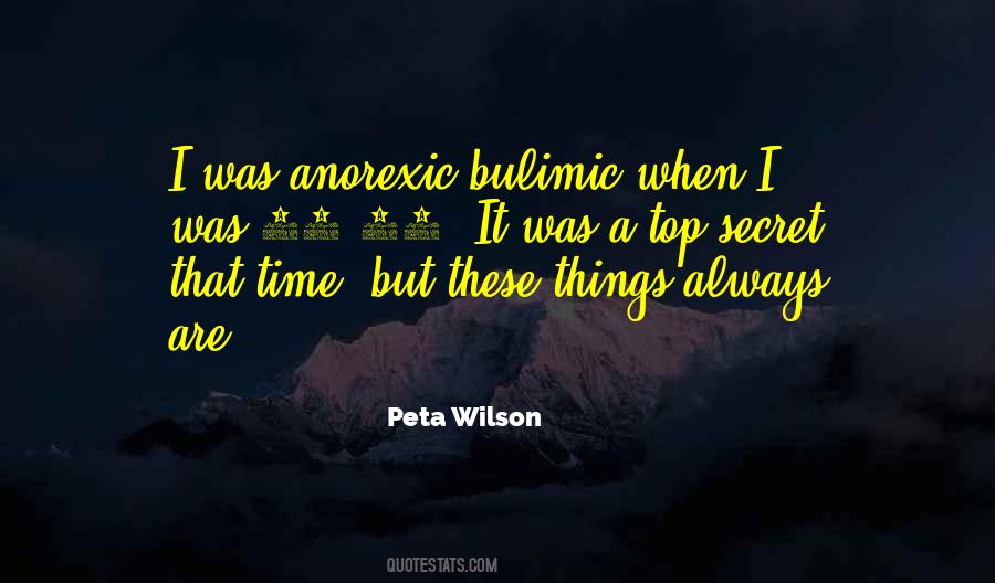 Anorexic And Bulimic Quotes #56899