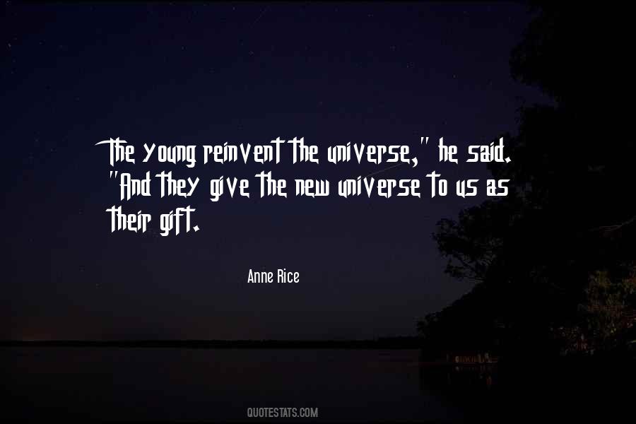 New Universe Quotes #1022916