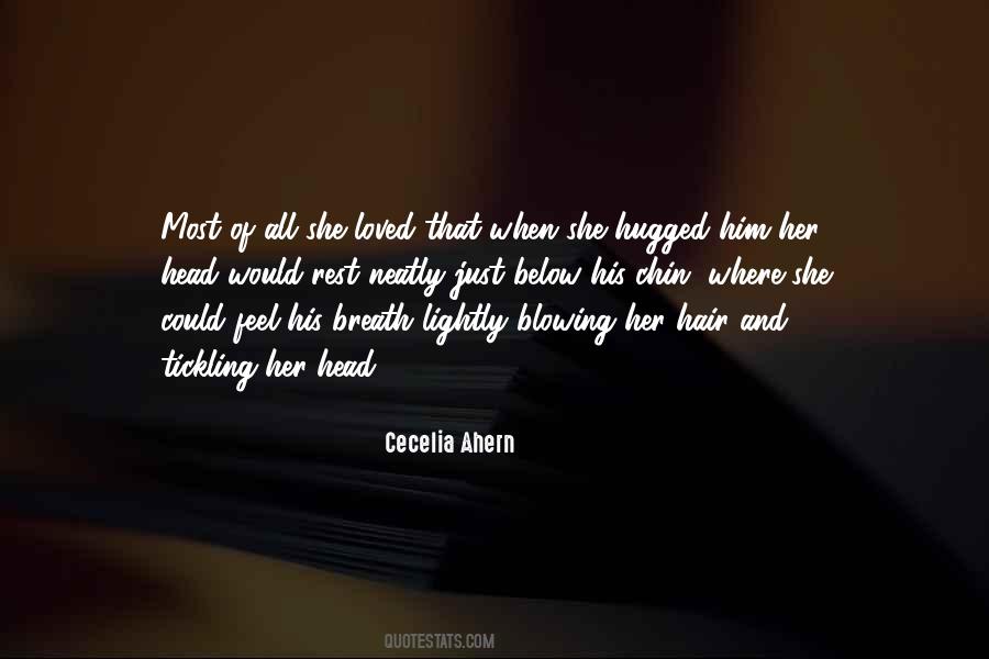 When You Hugged Me Quotes #15533