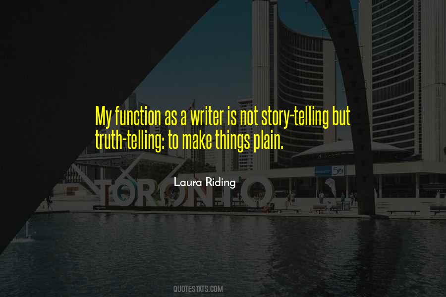 Truth Stories Quotes #161512