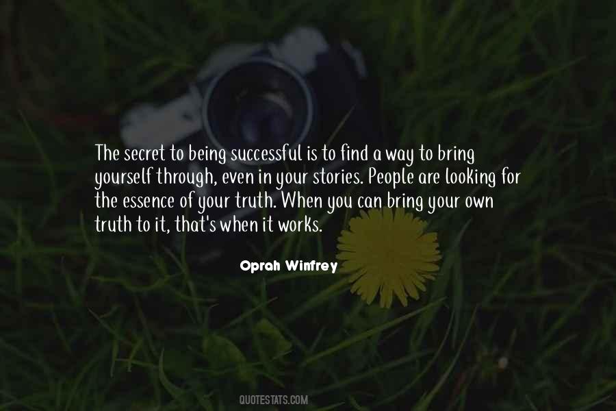 Truth Stories Quotes #226893