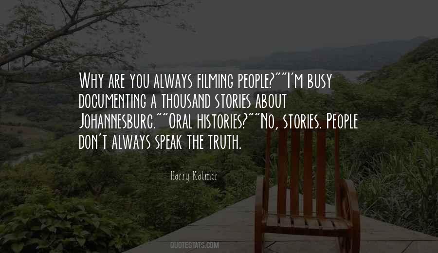 Truth Stories Quotes #240115