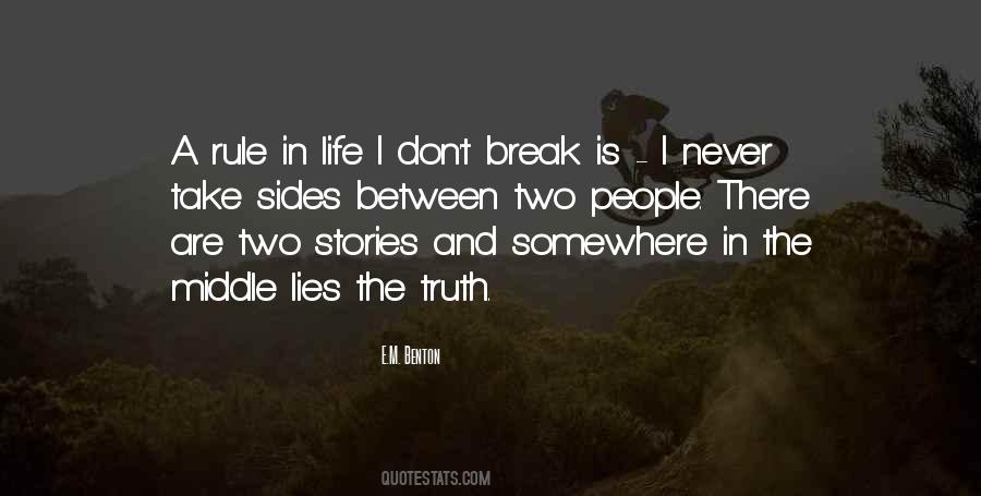 Truth Stories Quotes #384821