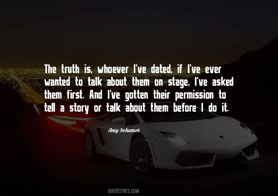 Truth Stories Quotes #446927