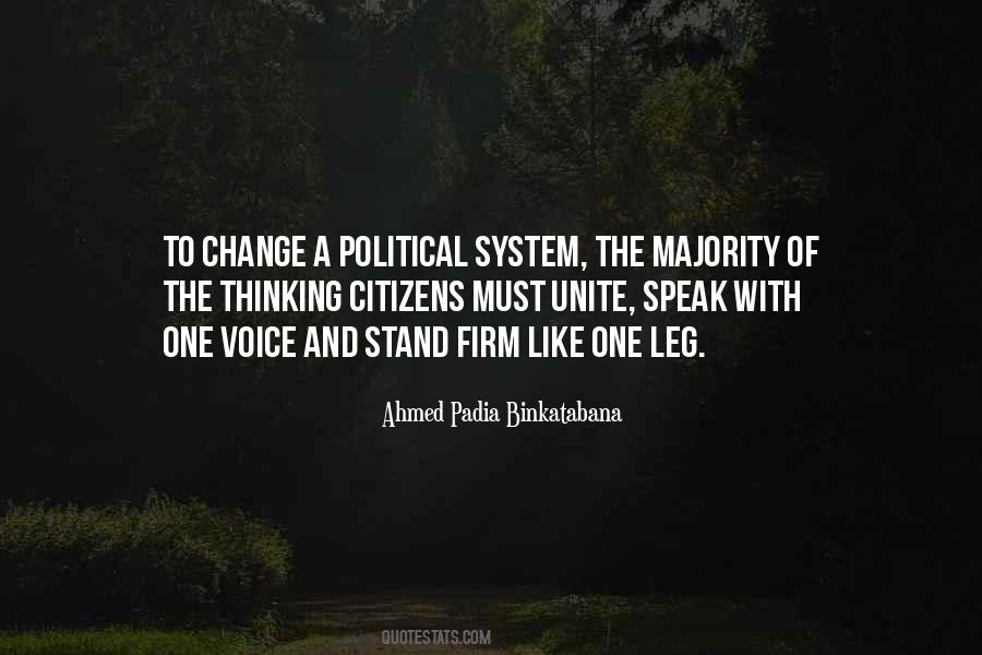 Speak In Your Own Voice Quotes #112026