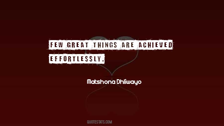 Great Effort Quotes #283755