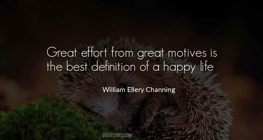 Great Effort Quotes #752313