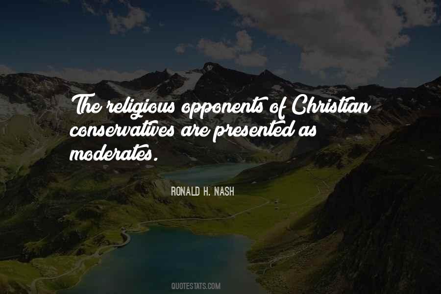 Christian Conservatives Quotes #512235