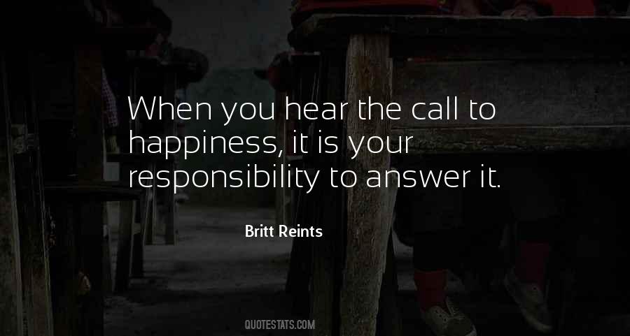 Answer The Call Quotes #1359433