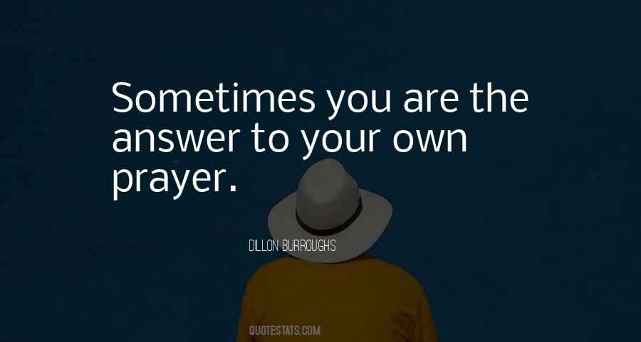 Answered Prayer Quotes #863356