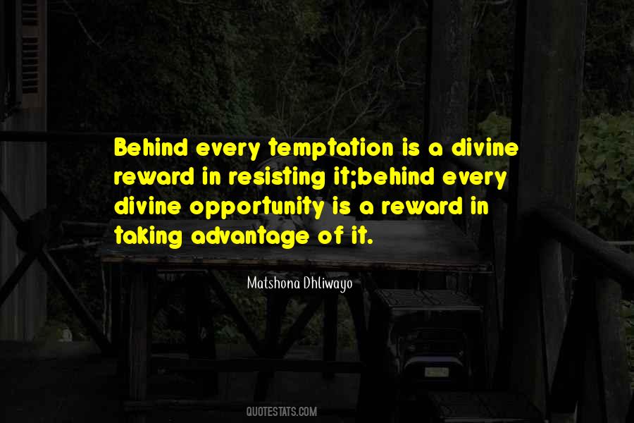 Opportunity Temptation Quotes #1641337