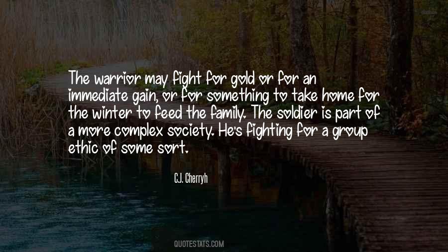 Family Fighting Quotes #1585551