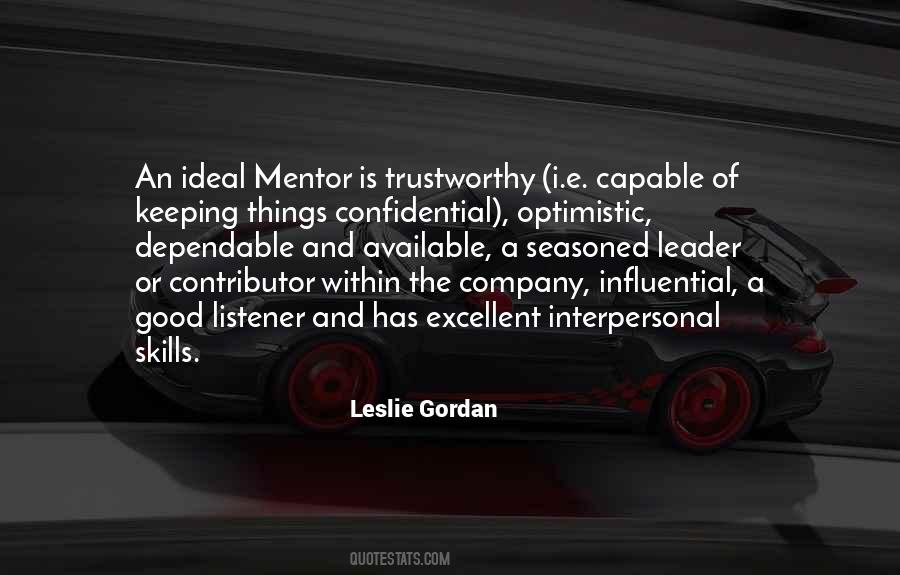 Good Mentor Quotes #723580