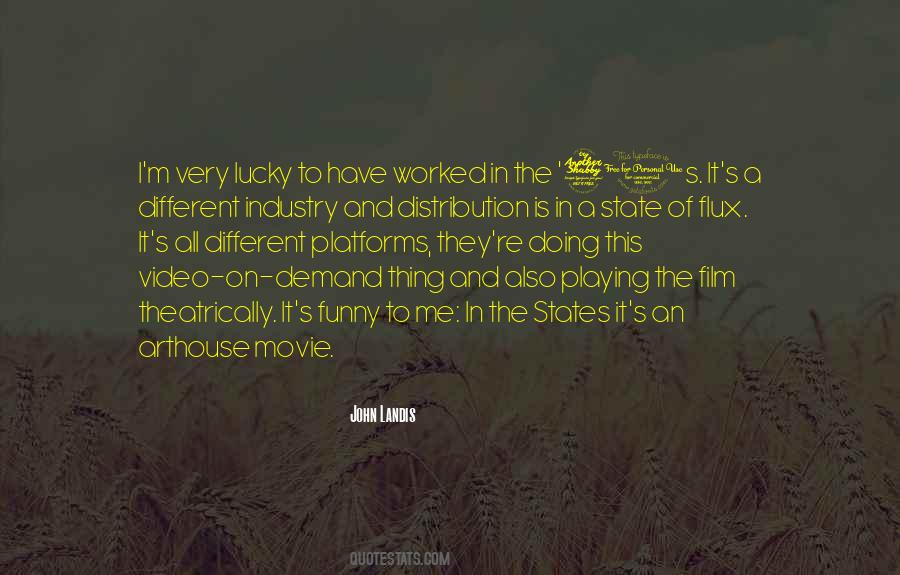 Quotes About Movie Industry #1204711