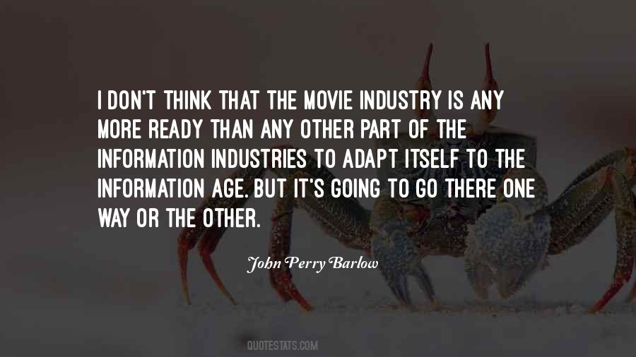 Quotes About Movie Industry #1728754
