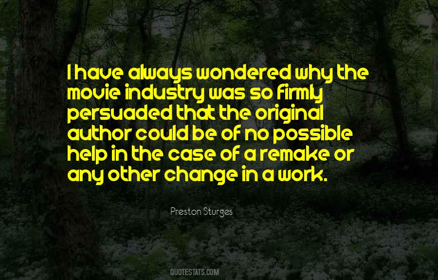 Quotes About Movie Industry #442777