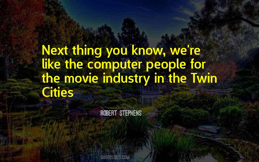 Quotes About Movie Industry #670977