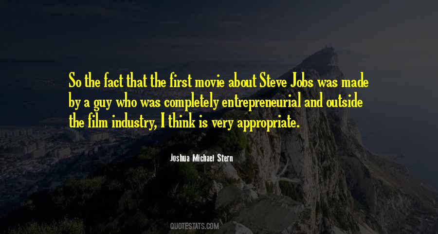 Quotes About Movie Industry #8653