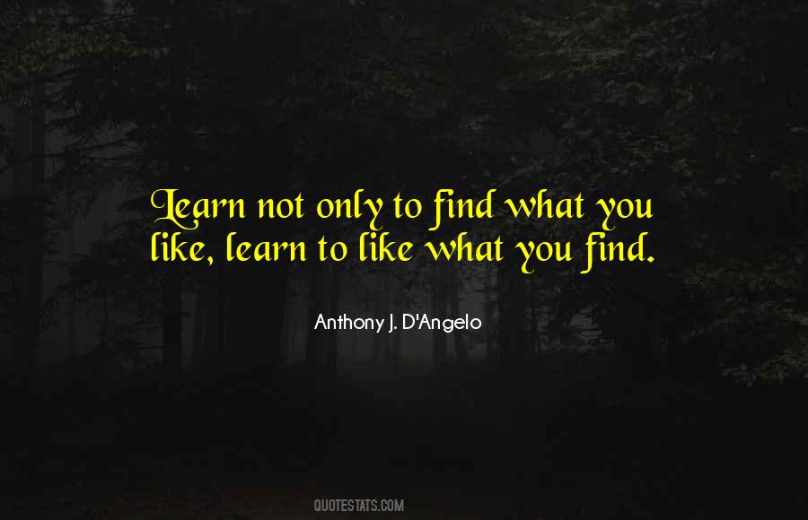 Anthony J D Angelo Quotes #276668