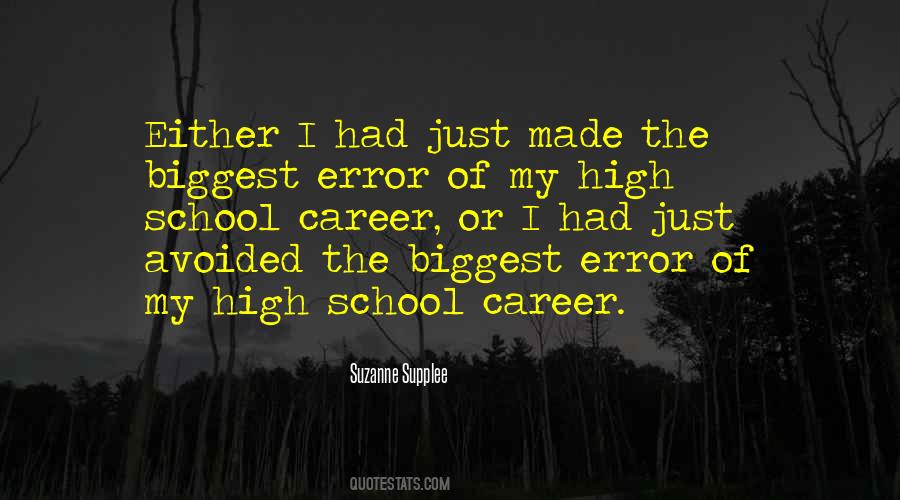 High School Humor Quotes #1795548