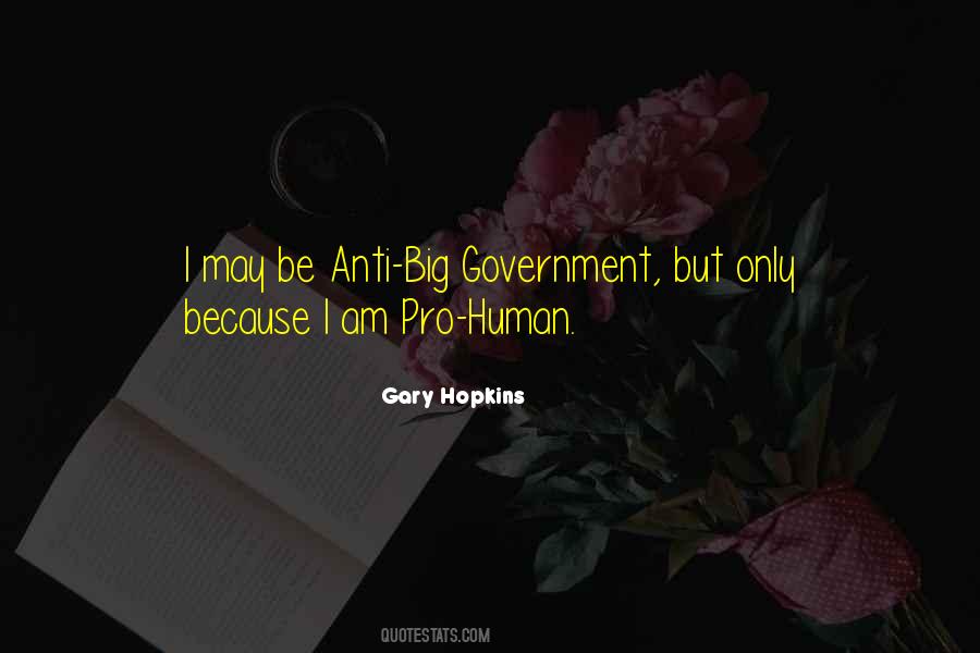 Anti Big Government Quotes #1330690