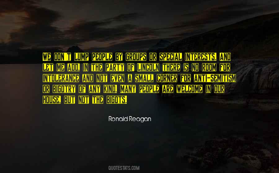 Anti Bigotry Quotes #260284