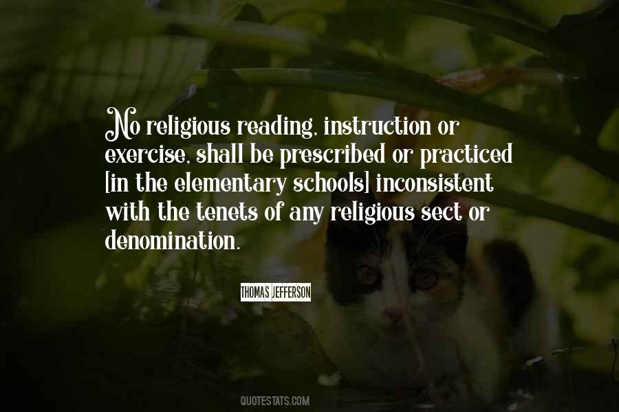 Religious Instruction Quotes #322434