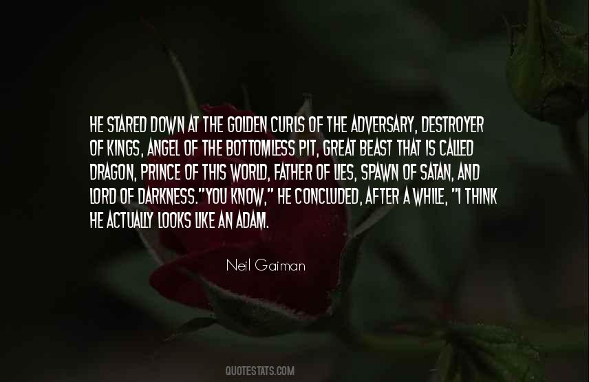 Satan And His Lies Quotes #1594322