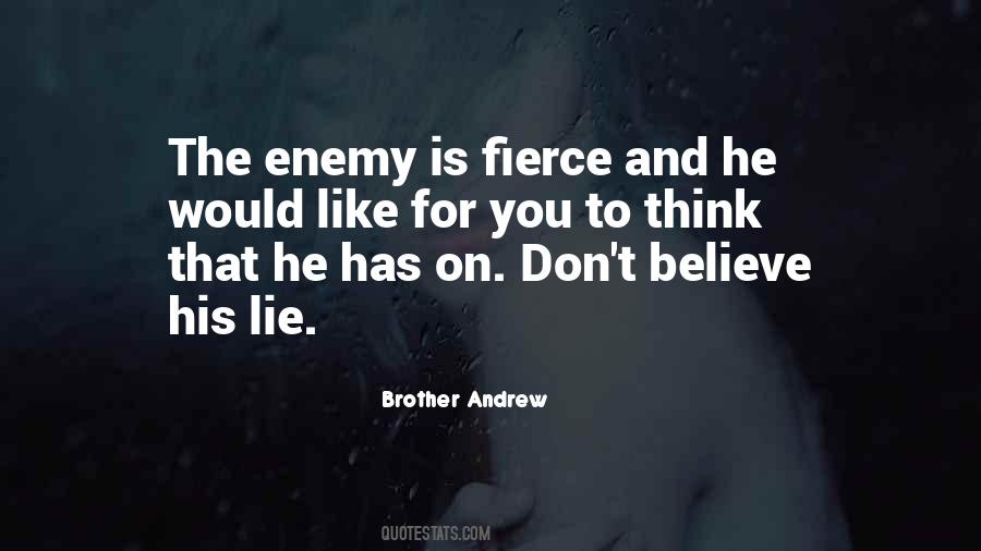 Satan And His Lies Quotes #1622360