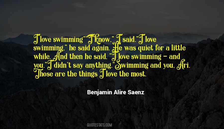 Things I Love Quotes #1658168