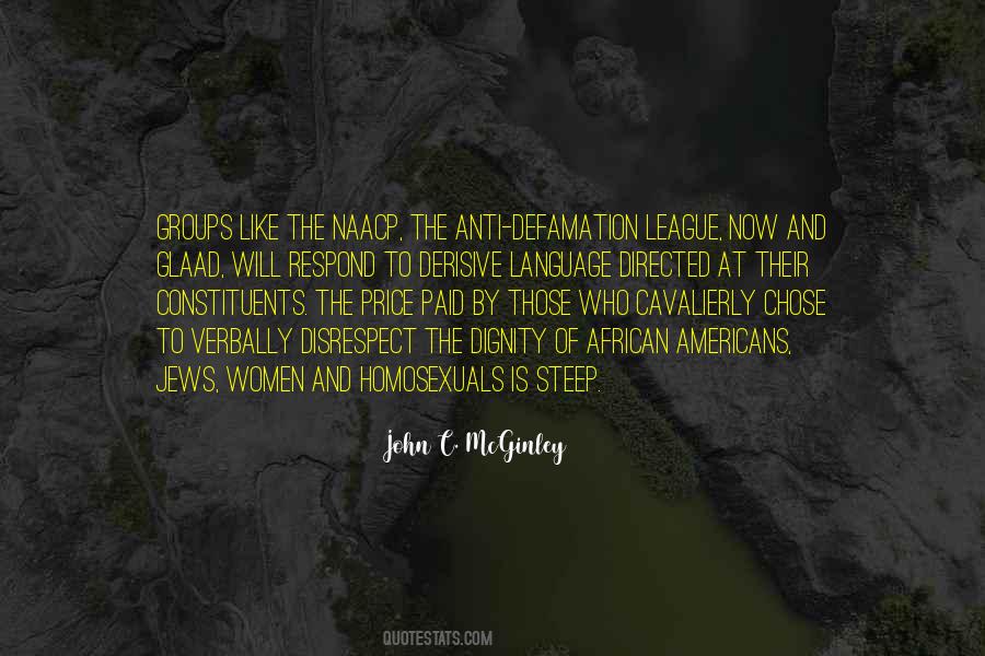 Anti Defamation League Quotes #1643397