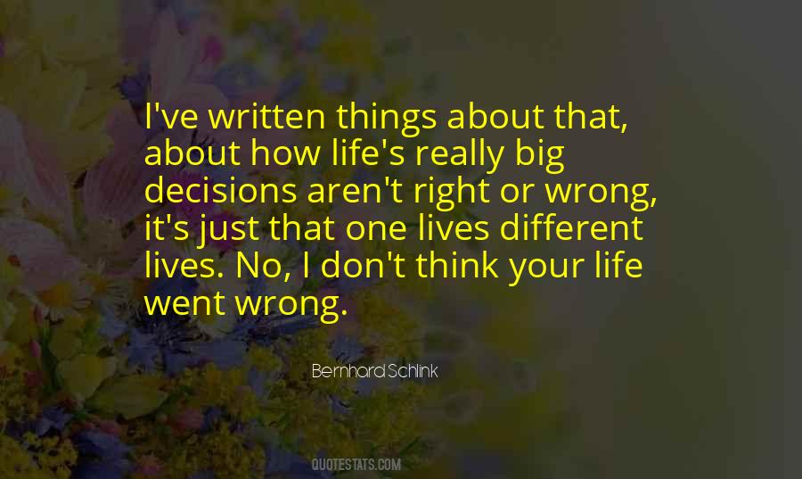 Different Life Quotes #4714
