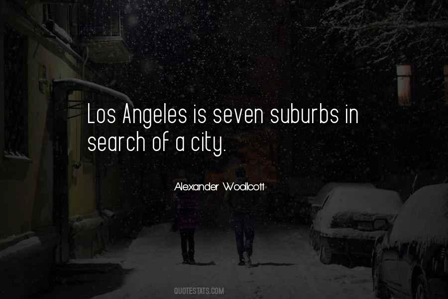 City Of Los Angeles Quotes #1330048