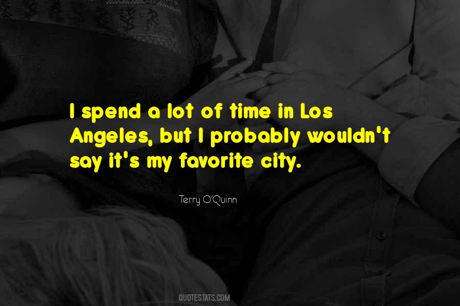 City Of Los Angeles Quotes #1365649