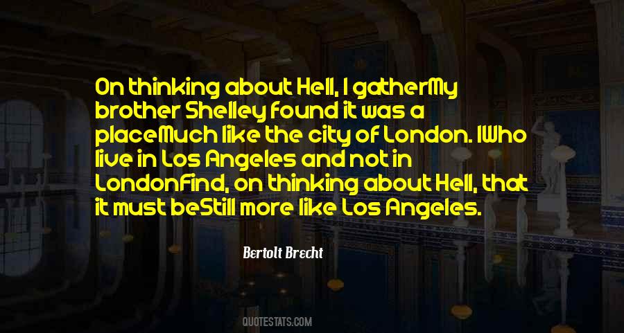 City Of Los Angeles Quotes #820317