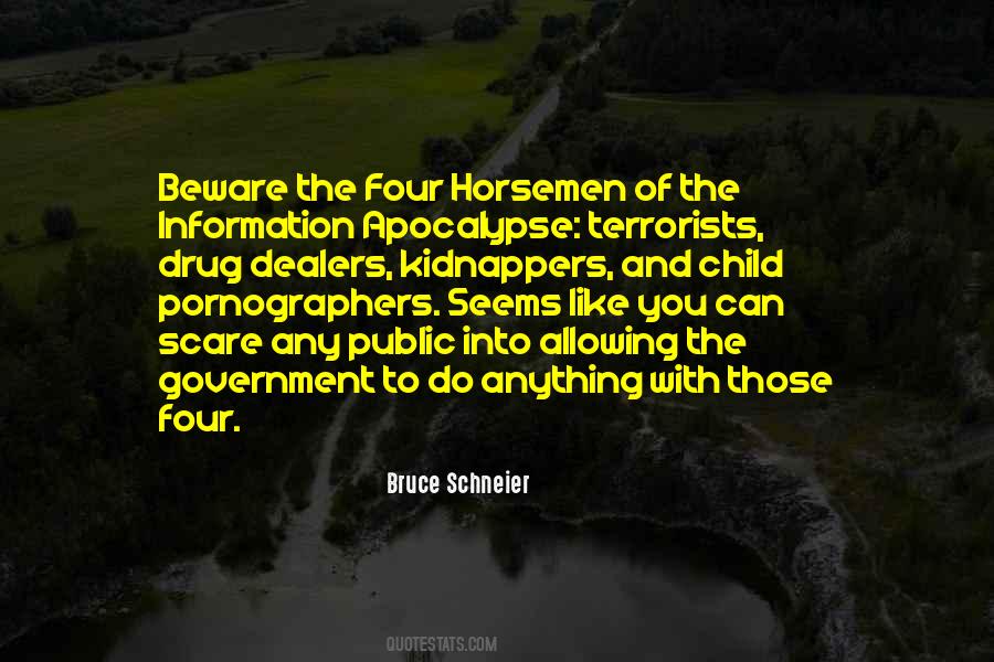 The Four Horsemen Quotes #1330983