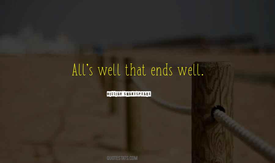 All S Well That Ends Well Quotes #1277770