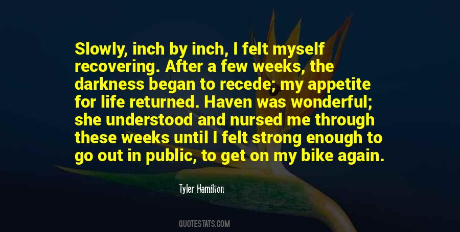 Life In Recovery Quotes #1386301