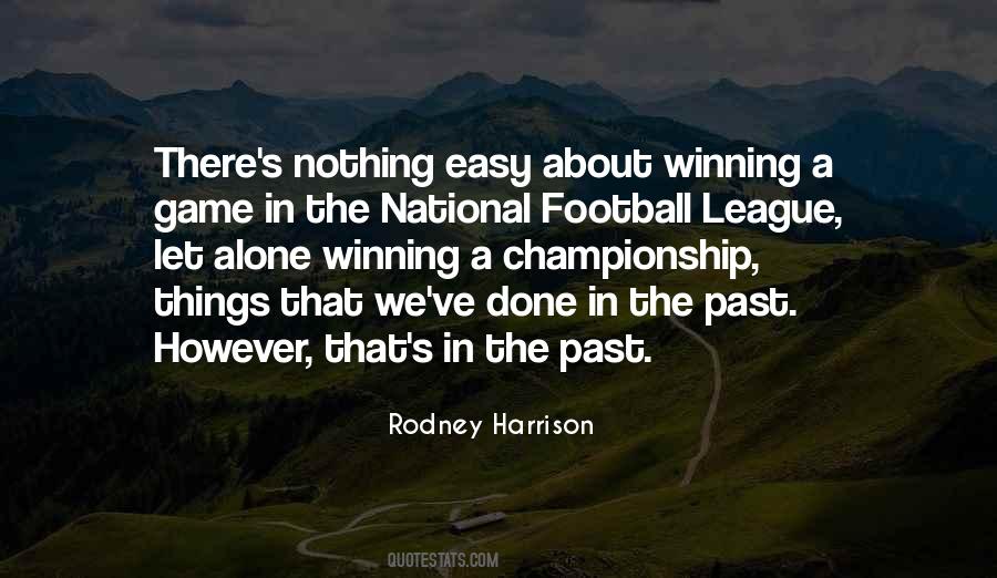 Football Championship Quotes #58570