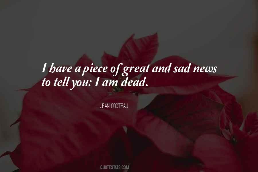 Am Dead Quotes #462592