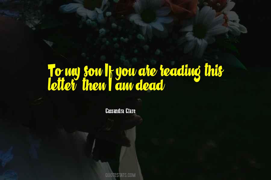 Am Dead Quotes #715549