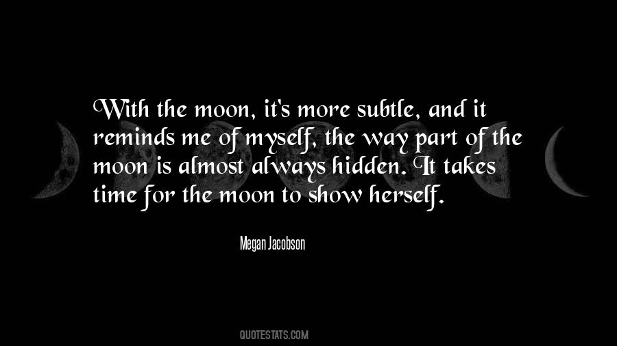 Moon Reminds Me Of You Quotes #738396