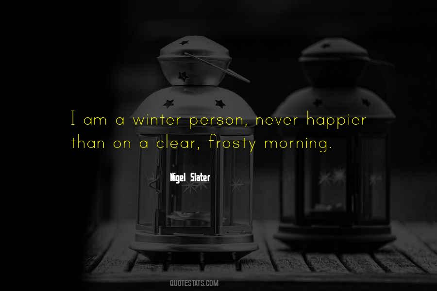 Winter Morning Quotes #1645420