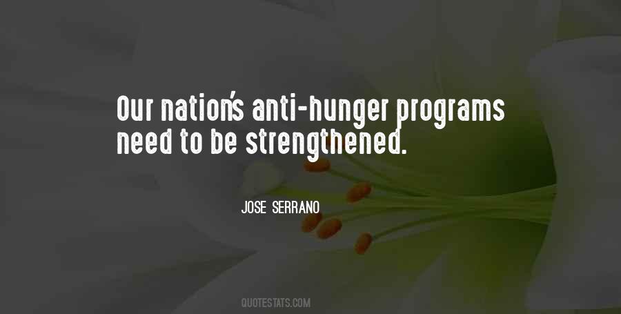 Anti Hunger Quotes #79406