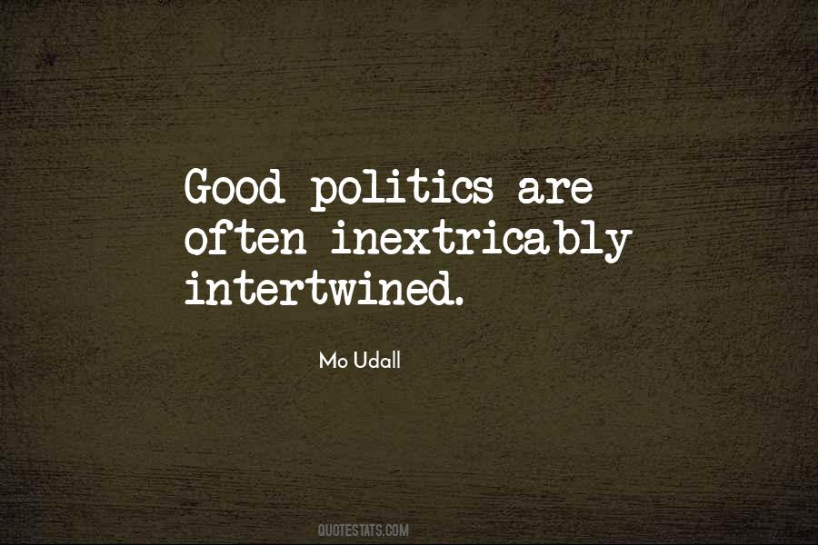 Good Politics Quotes #625049