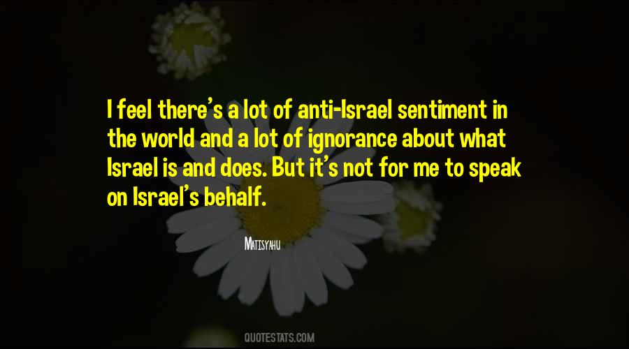 Anti Israel Quotes #800192