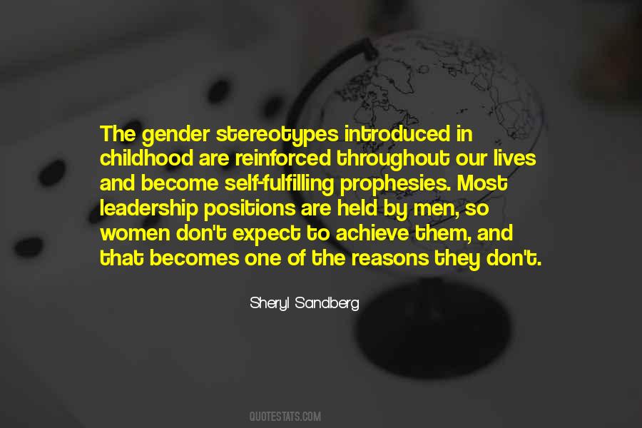 Women Stereotypes Quotes #1008965